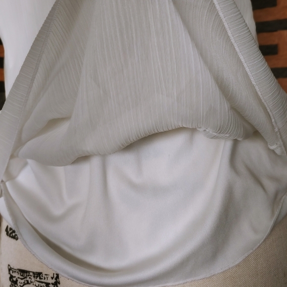 BCX Sleeveless Semi-Sheer  Bodycon Halter Blouse/Top Sz: S - Picture 8 of 9